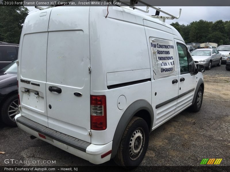 Frozen White / Dark Gray 2010 Ford Transit Connect XLT Cargo Van