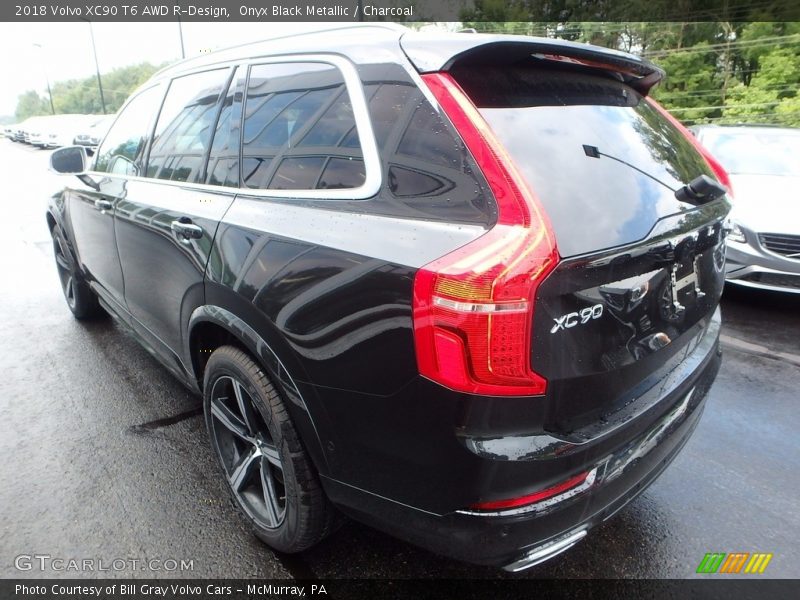 Onyx Black Metallic / Charcoal 2018 Volvo XC90 T6 AWD R-Design