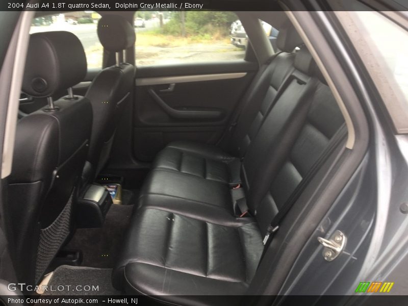 Dolphin Grey Metallic / Ebony 2004 Audi A4 1.8T quattro Sedan