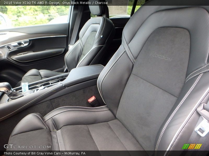 Front Seat of 2018 XC90 T6 AWD R-Design