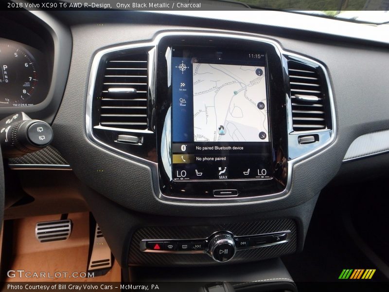 Controls of 2018 XC90 T6 AWD R-Design
