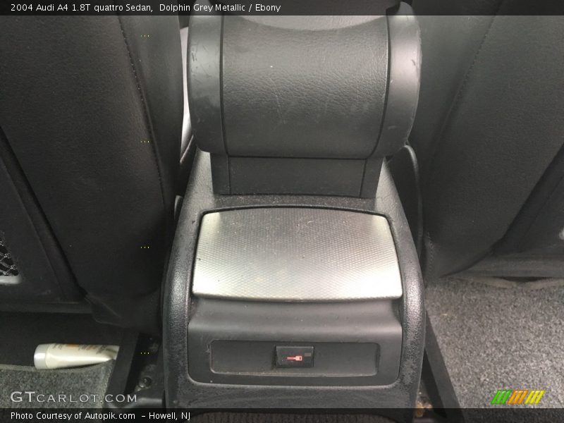 Dolphin Grey Metallic / Ebony 2004 Audi A4 1.8T quattro Sedan