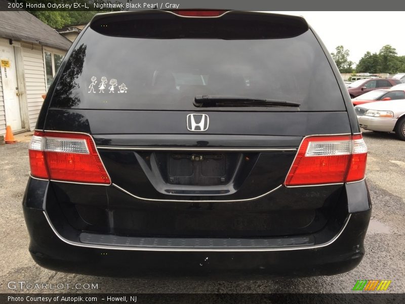 Nighthawk Black Pearl / Gray 2005 Honda Odyssey EX-L