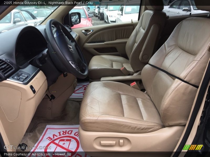 Nighthawk Black Pearl / Gray 2005 Honda Odyssey EX-L