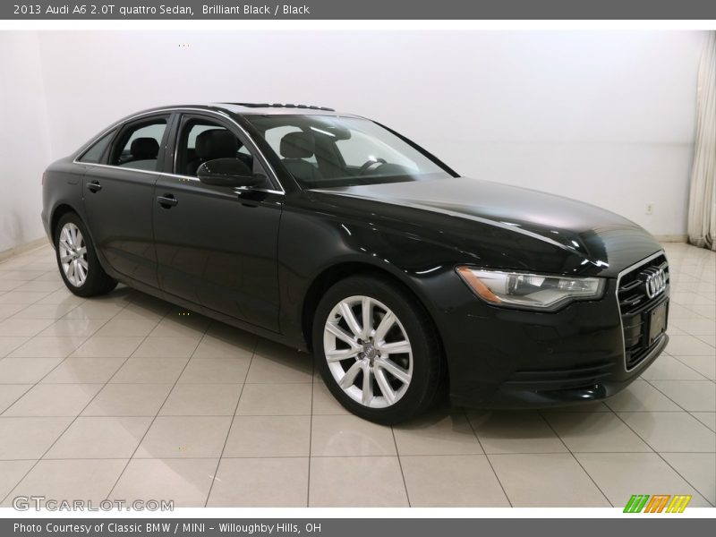 Brilliant Black / Black 2013 Audi A6 2.0T quattro Sedan