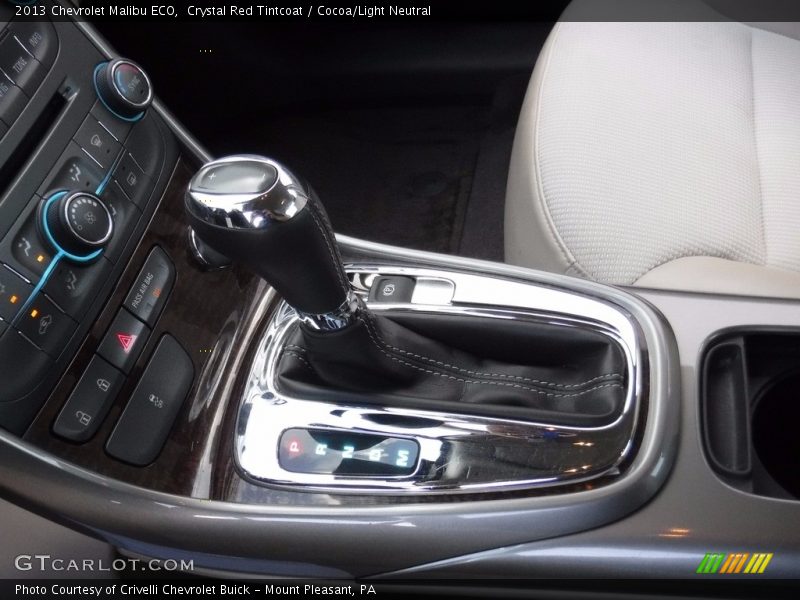 Crystal Red Tintcoat / Cocoa/Light Neutral 2013 Chevrolet Malibu ECO
