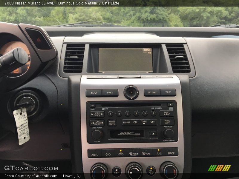 Luminous Gold Metallic / Cafe Latte 2003 Nissan Murano SL AWD