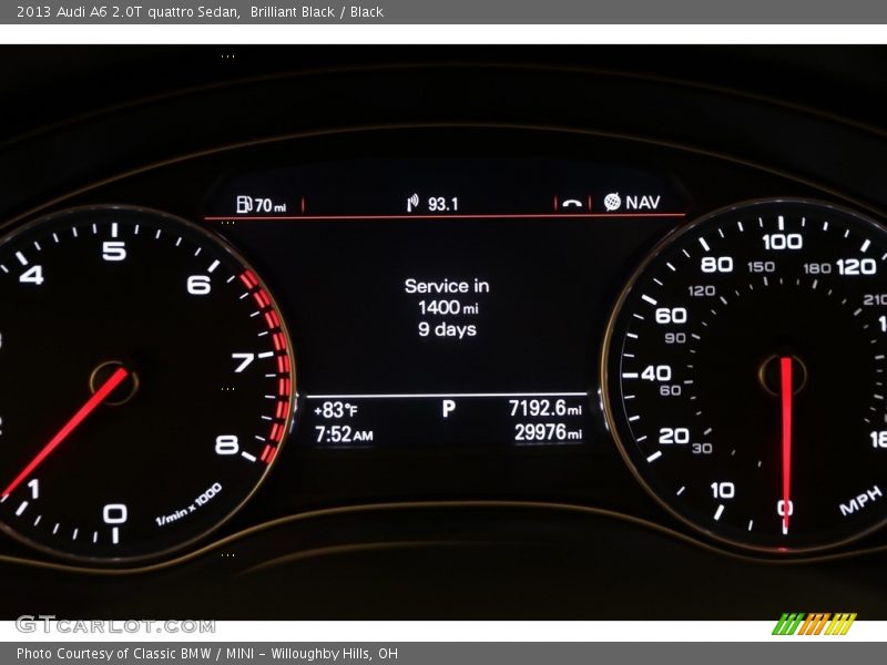 Brilliant Black / Black 2013 Audi A6 2.0T quattro Sedan
