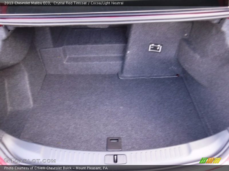 Crystal Red Tintcoat / Cocoa/Light Neutral 2013 Chevrolet Malibu ECO