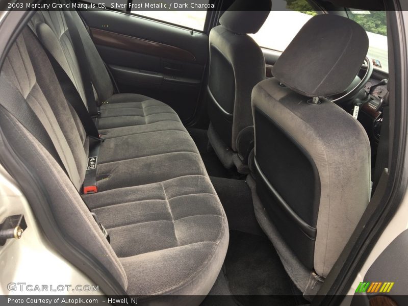 Silver Frost Metallic / Dark Charcoal 2003 Mercury Grand Marquis GS