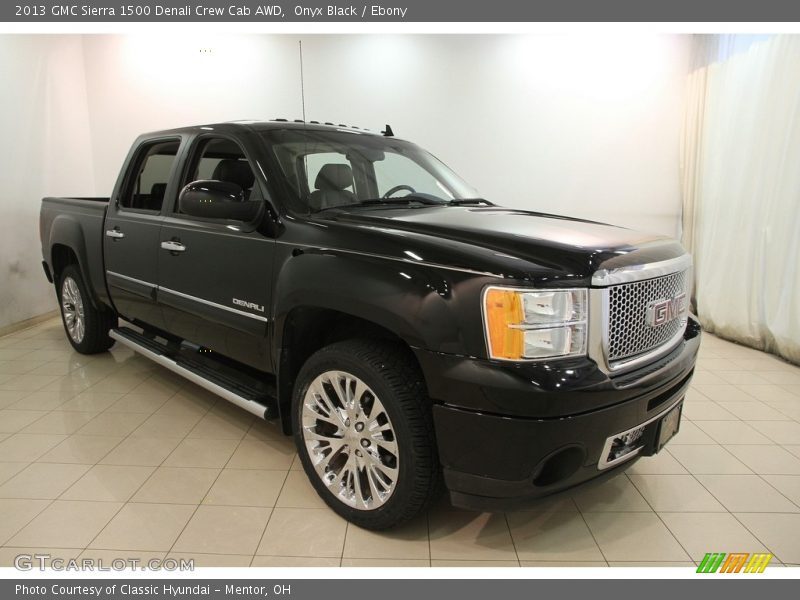 Onyx Black / Ebony 2013 GMC Sierra 1500 Denali Crew Cab AWD
