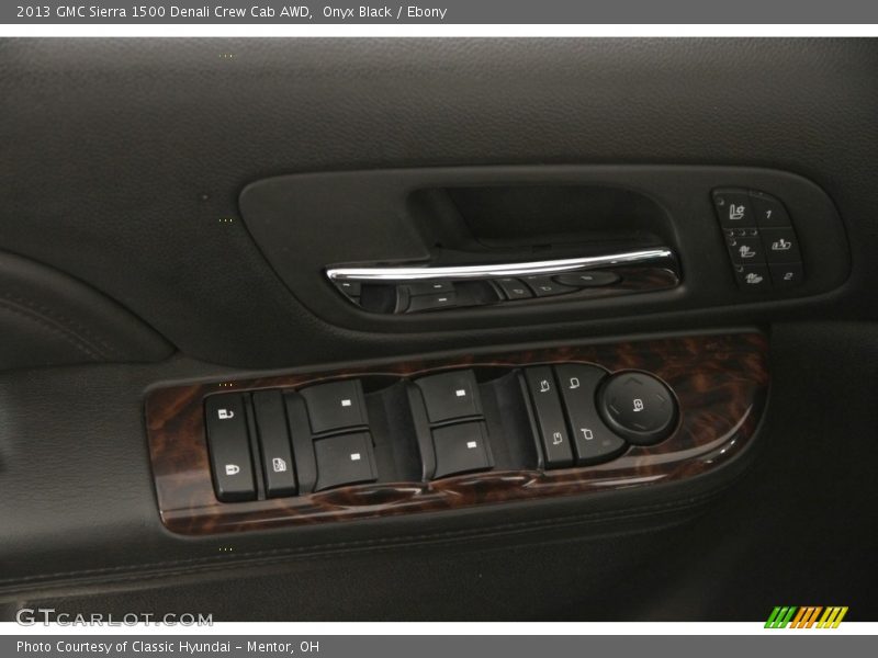 Onyx Black / Ebony 2013 GMC Sierra 1500 Denali Crew Cab AWD