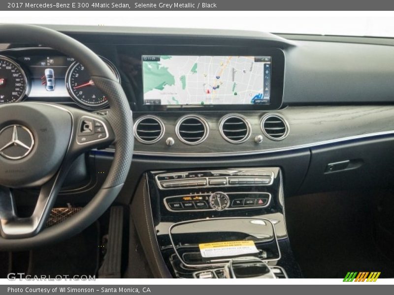 Selenite Grey Metallic / Black 2017 Mercedes-Benz E 300 4Matic Sedan