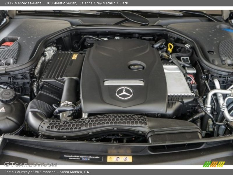 Selenite Grey Metallic / Black 2017 Mercedes-Benz E 300 4Matic Sedan