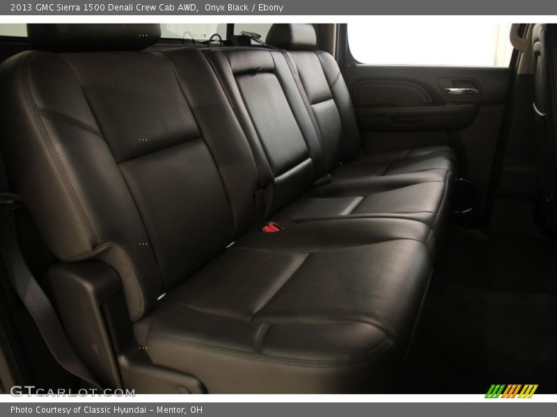 Onyx Black / Ebony 2013 GMC Sierra 1500 Denali Crew Cab AWD
