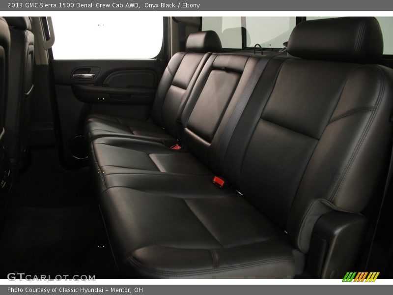 Onyx Black / Ebony 2013 GMC Sierra 1500 Denali Crew Cab AWD