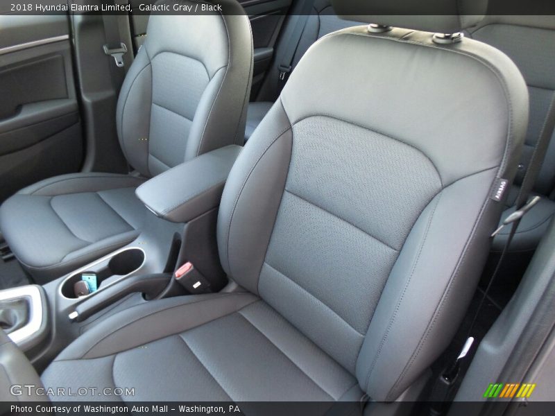 Galactic Gray / Black 2018 Hyundai Elantra Limited