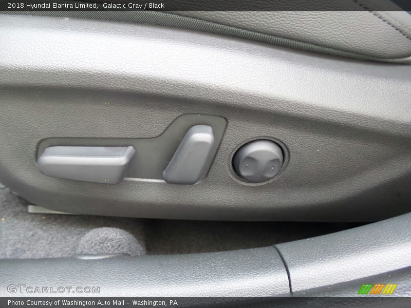 Galactic Gray / Black 2018 Hyundai Elantra Limited