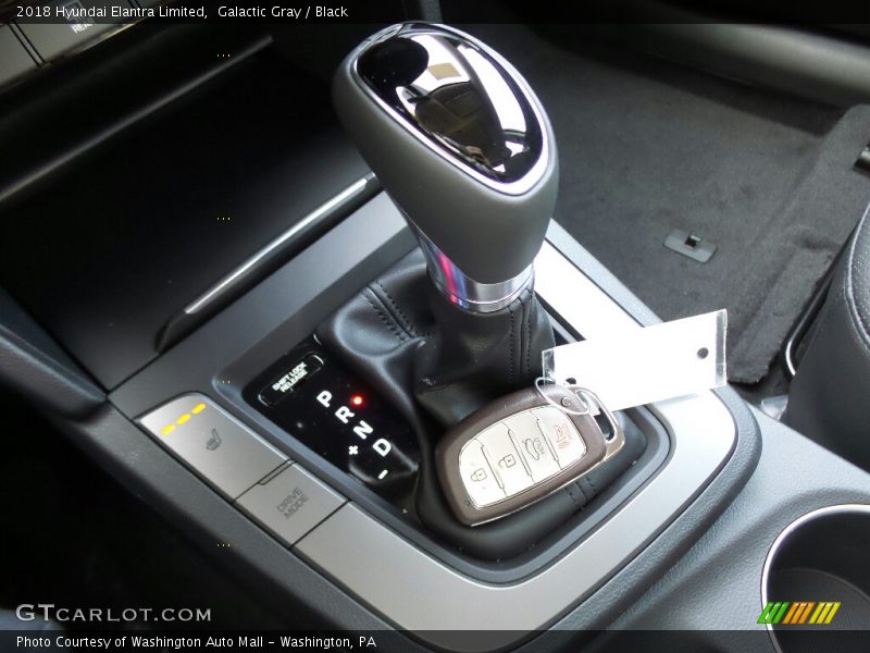 Galactic Gray / Black 2018 Hyundai Elantra Limited