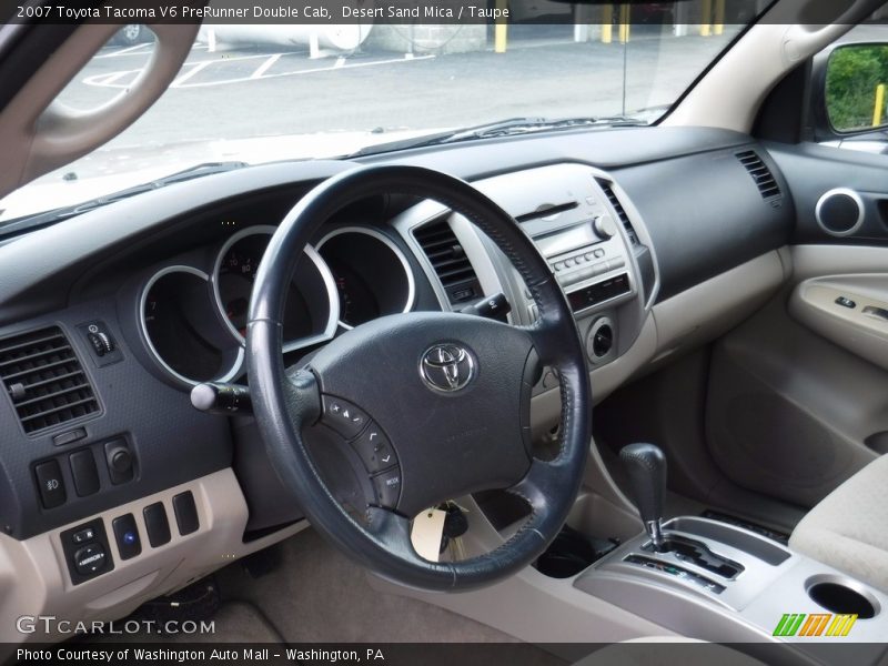 Desert Sand Mica / Taupe 2007 Toyota Tacoma V6 PreRunner Double Cab