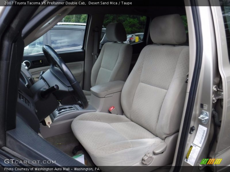 Desert Sand Mica / Taupe 2007 Toyota Tacoma V6 PreRunner Double Cab