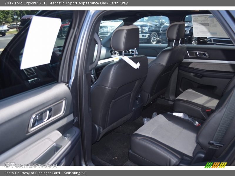 Magnetic / Sport Appearance Dark Earth Gray 2017 Ford Explorer XLT
