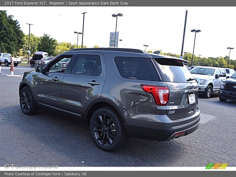 Magnetic / Sport Appearance Dark Earth Gray 2017 Ford Explorer XLT