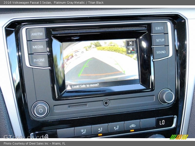 Platinum Gray Metallic / Titan Black 2016 Volkswagen Passat S Sedan