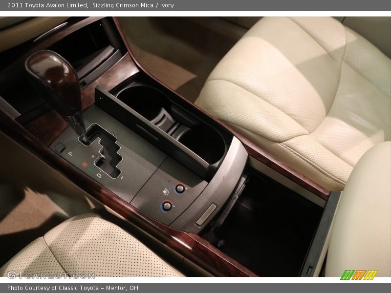 Sizzling Crimson Mica / Ivory 2011 Toyota Avalon Limited