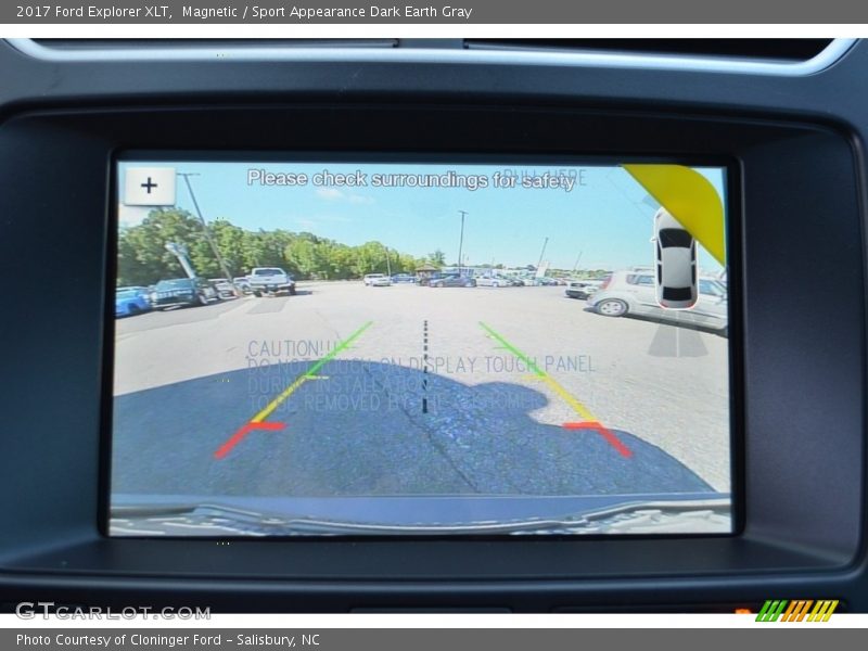 Magnetic / Sport Appearance Dark Earth Gray 2017 Ford Explorer XLT