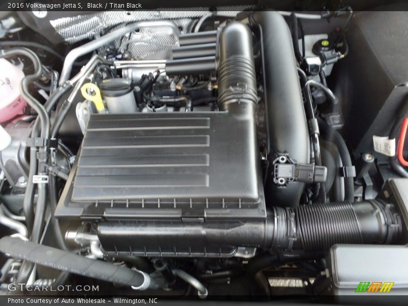 Black / Titan Black 2016 Volkswagen Jetta S