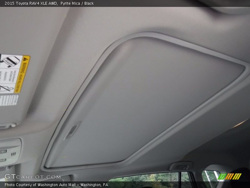 Pyrite Mica / Black 2015 Toyota RAV4 XLE AWD