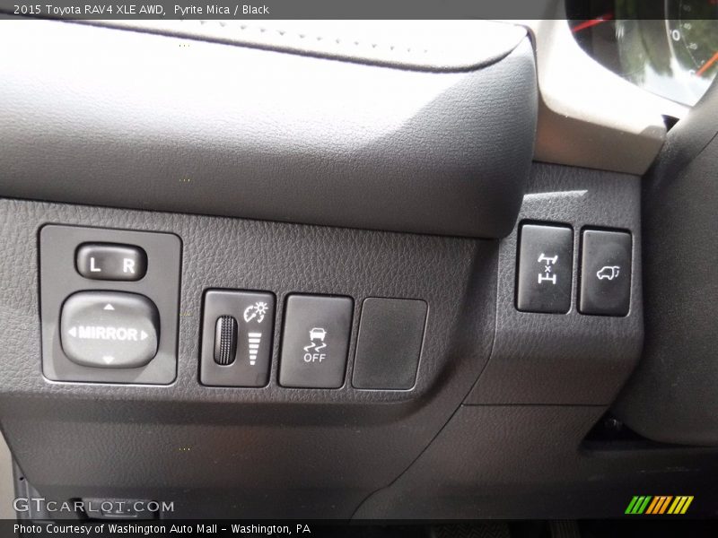 Pyrite Mica / Black 2015 Toyota RAV4 XLE AWD