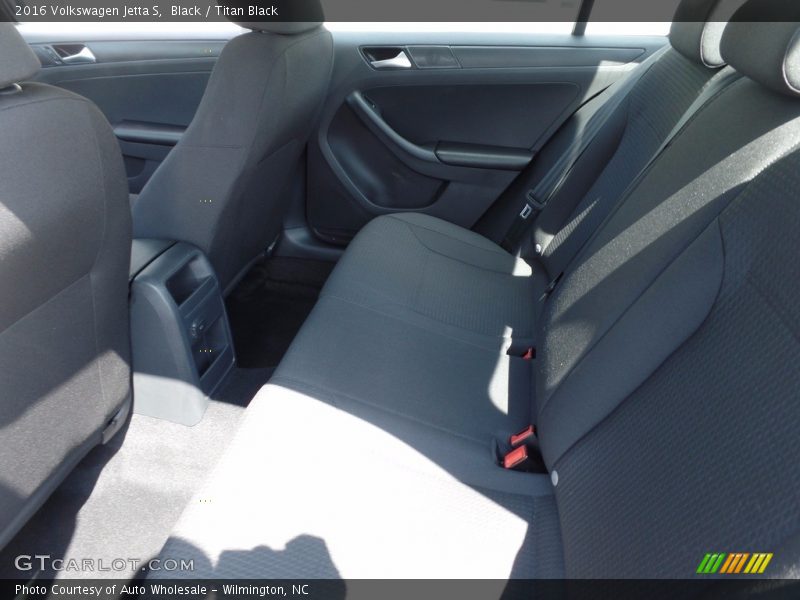 Black / Titan Black 2016 Volkswagen Jetta S