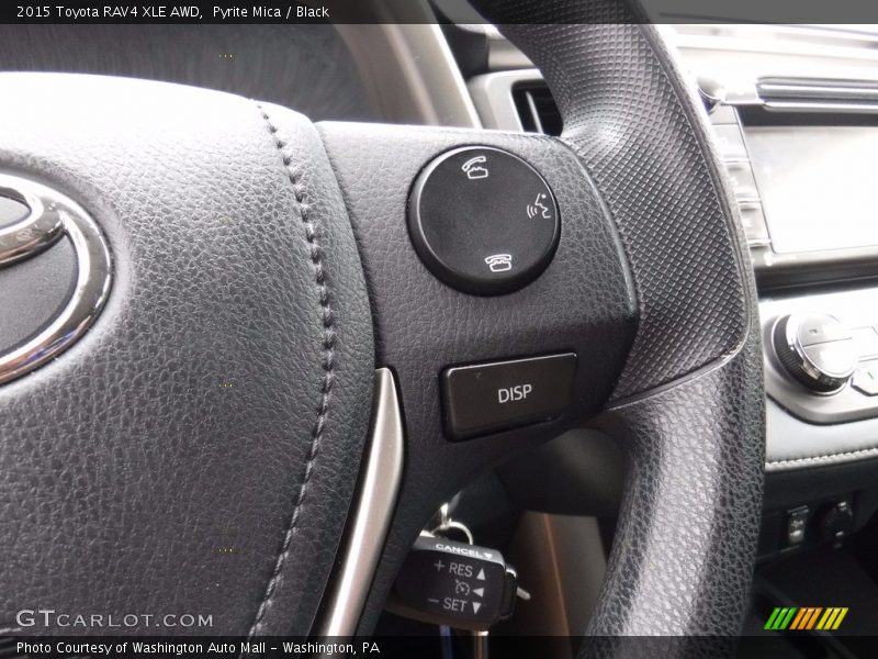 Pyrite Mica / Black 2015 Toyota RAV4 XLE AWD