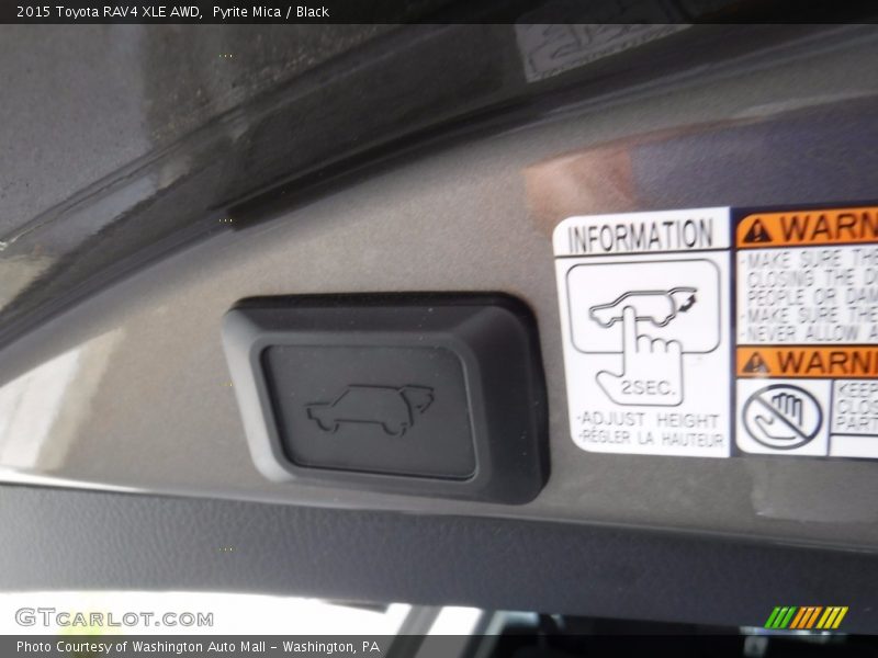 Pyrite Mica / Black 2015 Toyota RAV4 XLE AWD