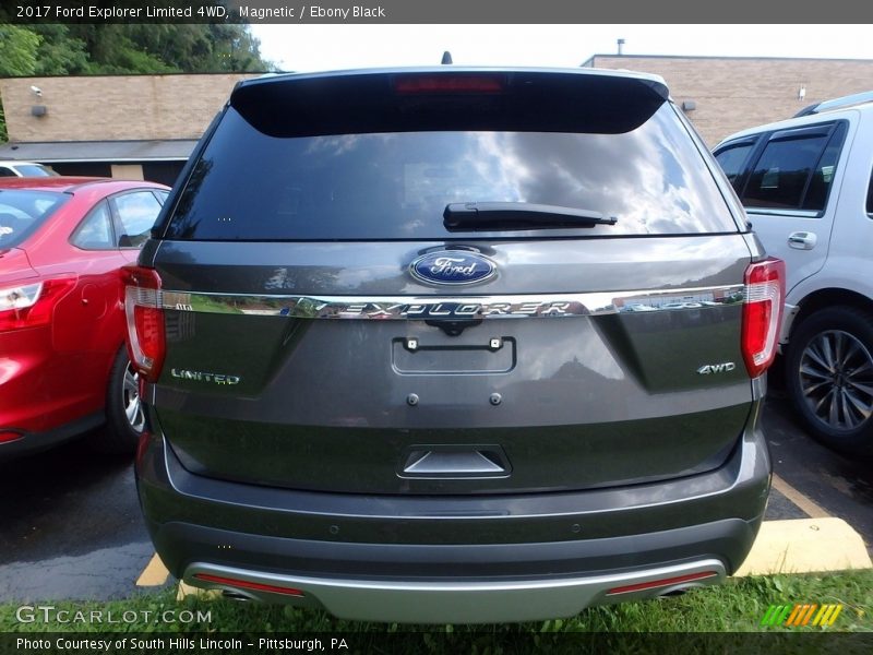 Magnetic / Ebony Black 2017 Ford Explorer Limited 4WD