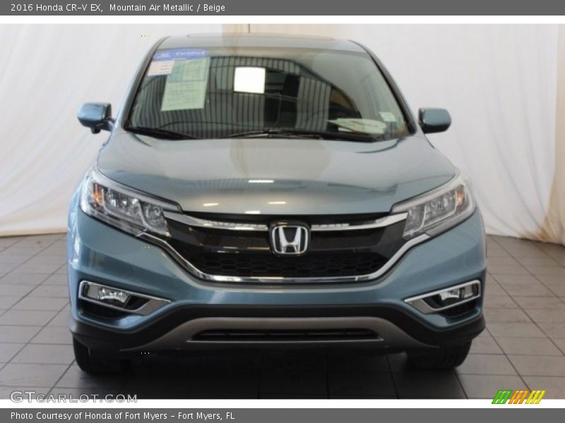 Mountain Air Metallic / Beige 2016 Honda CR-V EX