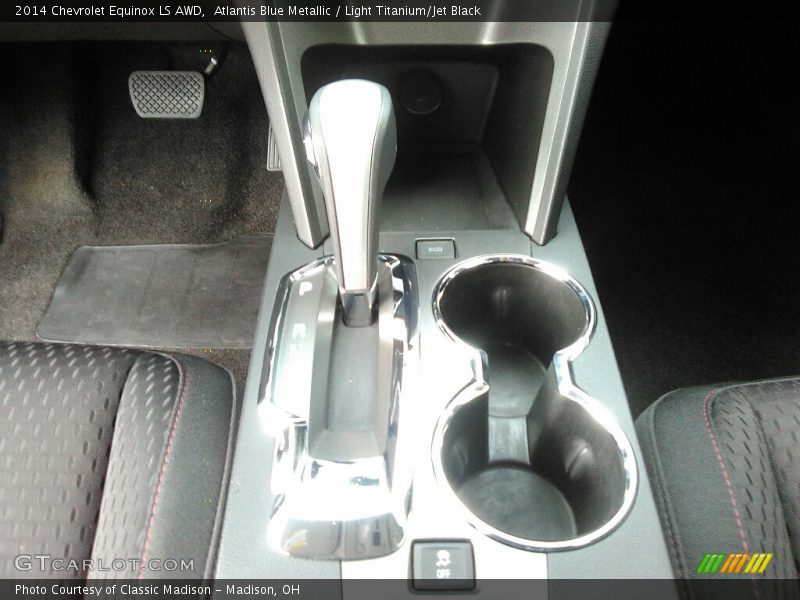 Atlantis Blue Metallic / Light Titanium/Jet Black 2014 Chevrolet Equinox LS AWD