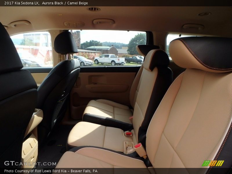 Rear Seat of 2017 Sedona LX