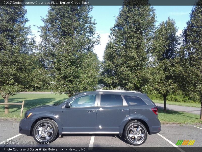 Bruiser Grey / Black 2017 Dodge Journey Crossroad Plus
