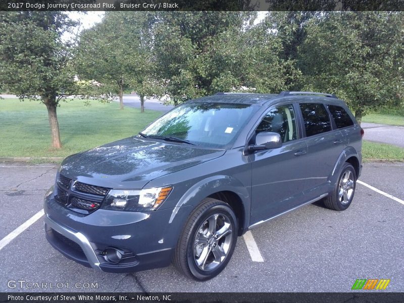 Bruiser Grey / Black 2017 Dodge Journey Crossroad Plus