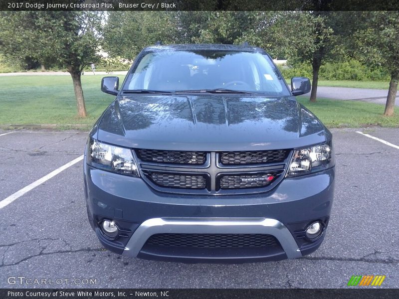 Bruiser Grey / Black 2017 Dodge Journey Crossroad Plus