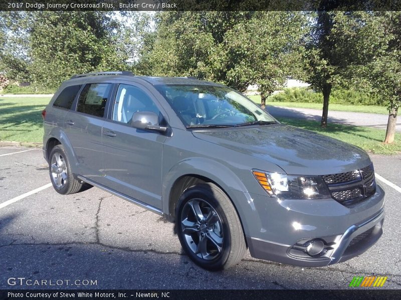 Bruiser Grey / Black 2017 Dodge Journey Crossroad Plus