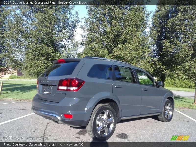 Bruiser Grey / Black 2017 Dodge Journey Crossroad Plus
