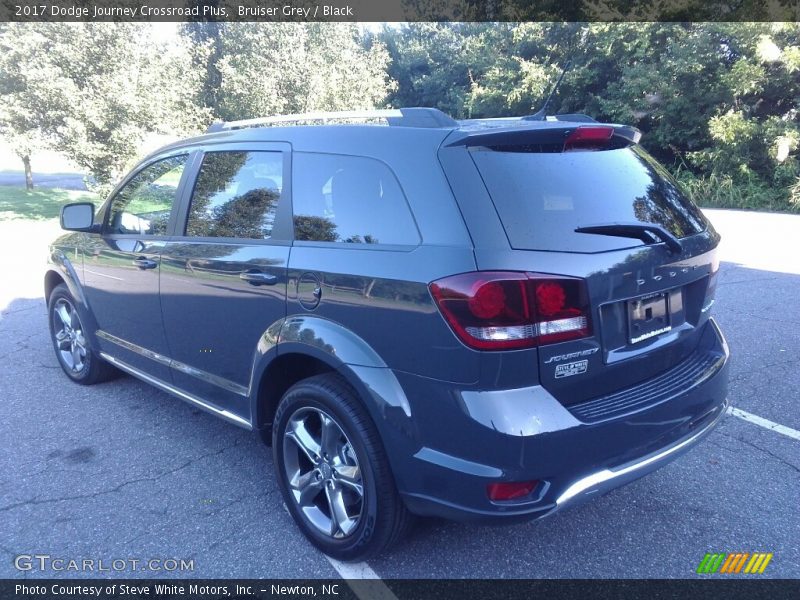 Bruiser Grey / Black 2017 Dodge Journey Crossroad Plus
