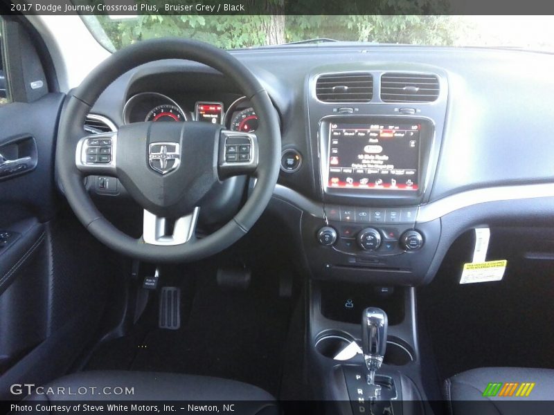 Bruiser Grey / Black 2017 Dodge Journey Crossroad Plus