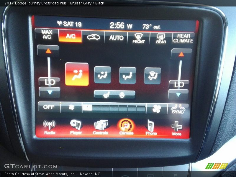 Bruiser Grey / Black 2017 Dodge Journey Crossroad Plus