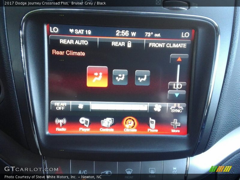 Bruiser Grey / Black 2017 Dodge Journey Crossroad Plus
