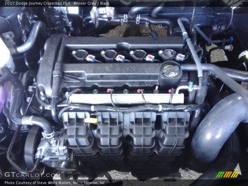 Bruiser Grey / Black 2017 Dodge Journey Crossroad Plus